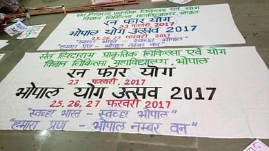 YOGA CAMPAIGN WE DID IN BHOPAL