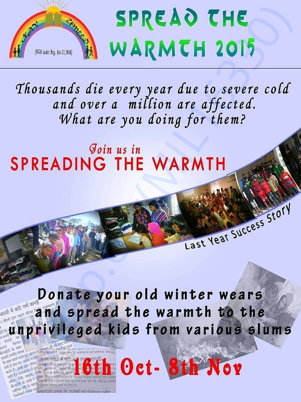 Spreading the warmth campaign