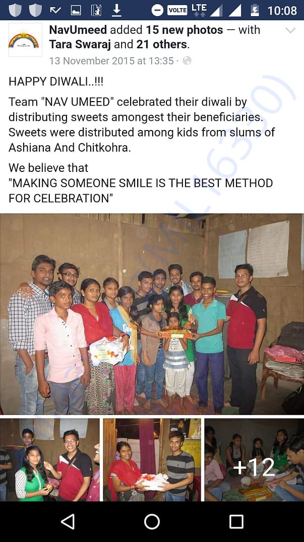 Diwali celebration