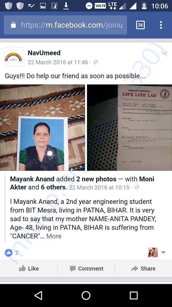 Helping hand by nav-umeed