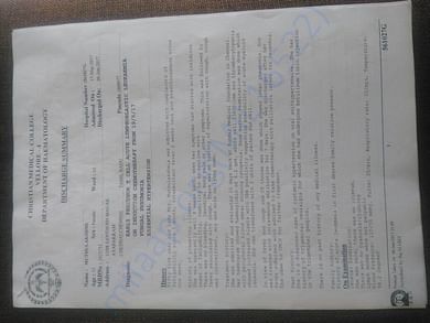 Hospital reports 2
