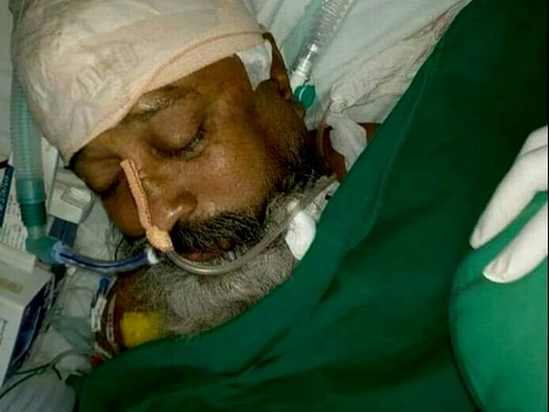 My father Mr. Paramjeet Singh met an accident few days ago.