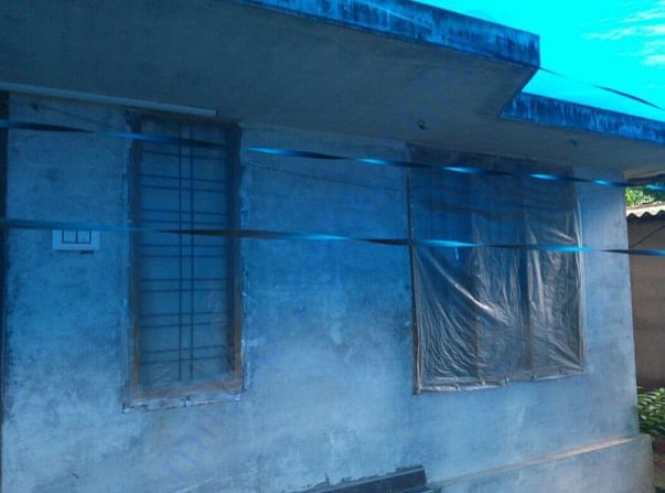 Rajesh's house in Kuttampuzha village
