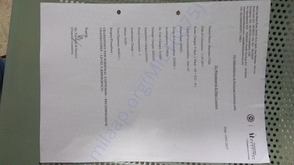 Document consist of summary and estimation
