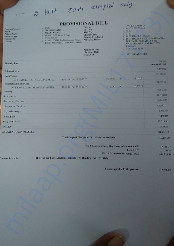 Bills 24/07/2017 --- ₹4,19,236.00