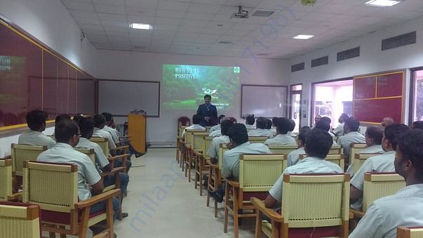 Training at TVS Company, Chennai