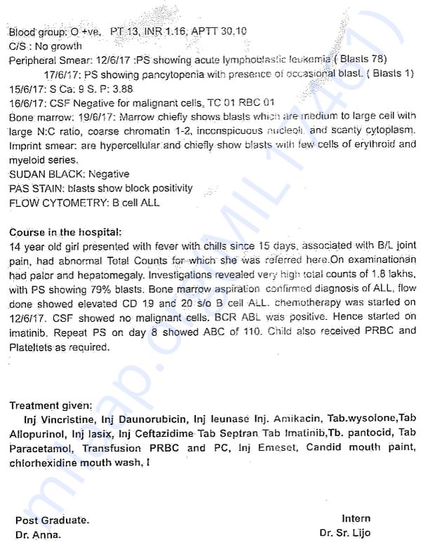 Hospital Discharge Summary - 3