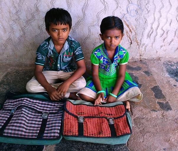 My kids - Navadeep & Deepika