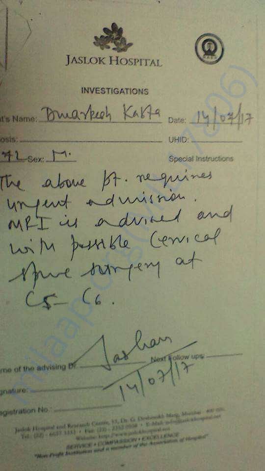 Doctor letter
