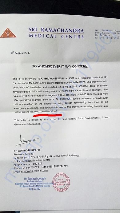 Please help to my friend mother