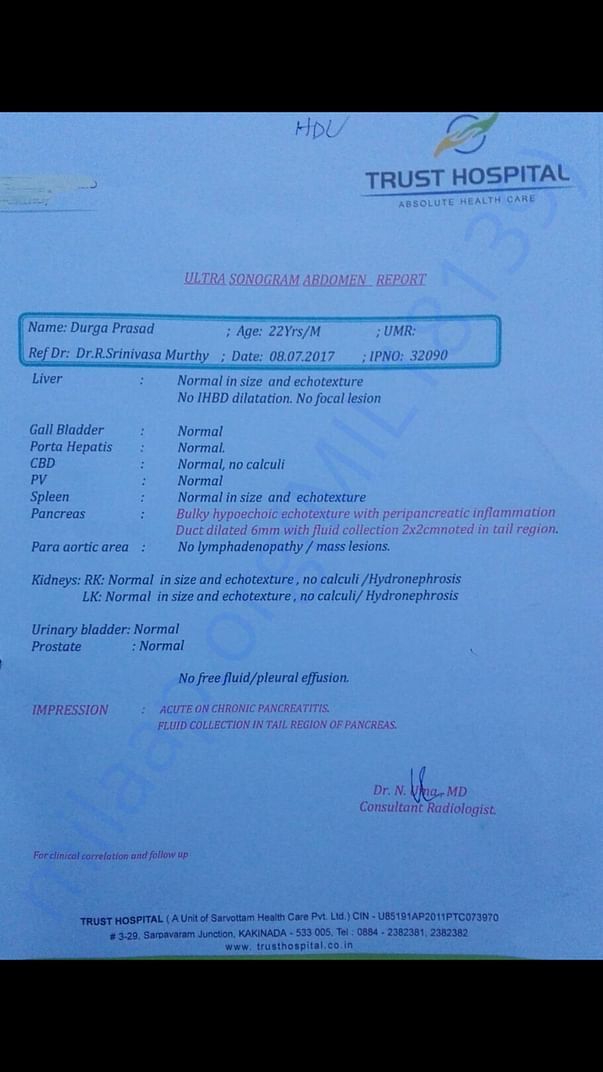 medical report