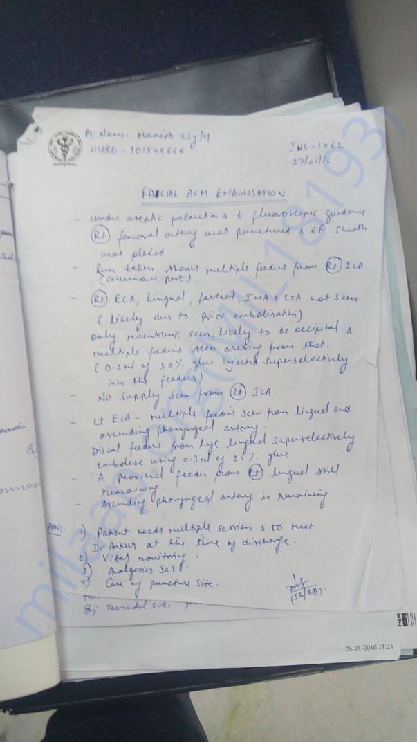 Doctors report