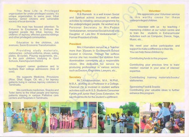 The New Life Trust Brochure 2