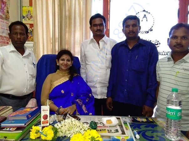 SOUTH INDIA NGO'sTRUST President ,S.YAMINI mam