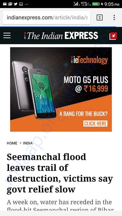 indian Express news