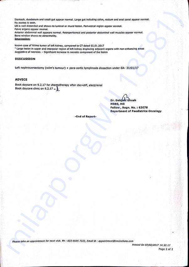 Medical report 1.2
