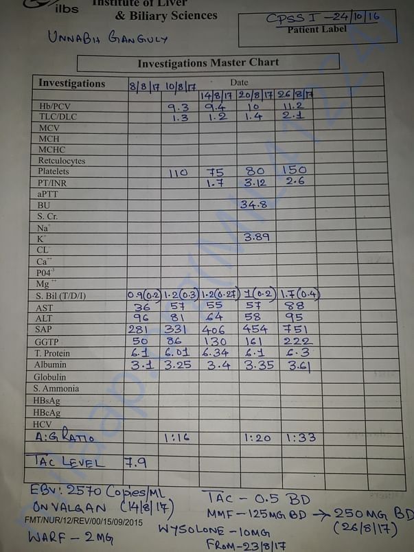 Investigation Sheets