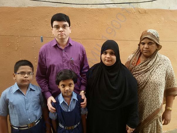 Shafi with family